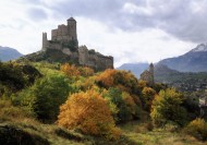 Valere castle near Sion canto...