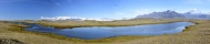 Lagoon in front of Vatnajoeku...