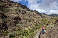 Hikers near Pastrana, La Gome...