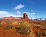 Monument Valley, panoramic vi...