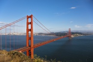 Golden Gate Bridge with San F...