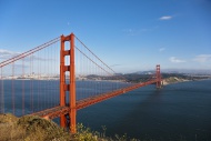 Golden Gate Bridge with San F...