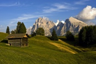 View over the Seiser Alm on M...