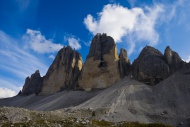 The Three Peaks, Dolomites, A...