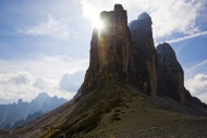 The Three Peaks, Dolomites, A...