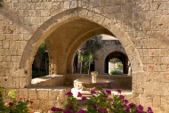 Monastery, courtyard, Agia Na...