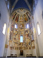 Apse with frescoes, Basilica ...