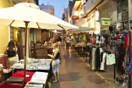shopping street Carrer de San...