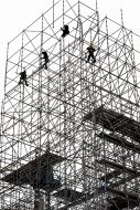 Scaffold workers