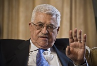 Mahmoud Abbas, chairman of th...