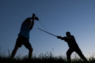 Swordfighting training, Krfo...