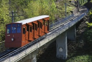 Historic funicular mountain r...