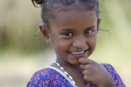 Girl in Kadambankurichi, near...