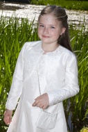 Communicant, girl, 9 years, s...