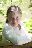 Communicant, girl, 9 years, l...