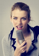 Young woman with a profession...