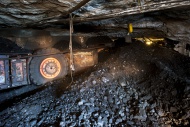 Underground coal mining, tran...