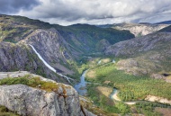 Storskogdalen valley with Lit...