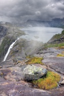 Litlverivassforsen waterfall ...