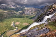 Litlverivassforsen waterfall ...