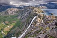 Litlverivassforsen waterfall ...