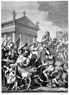 Historic print, copper engrav...