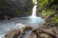 Water fall at the Rio Celeste...