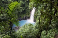 Water fall at the Rio Celeste...