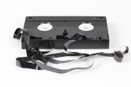 Defective VHS tape
