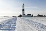 Rotes Kliff lighthouse in Kam...