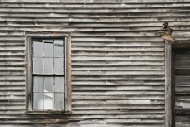 Abandoned house detail, Maine...