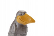 Bird with a large beak, carto...