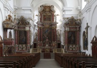 Interior view, Baroque pilgri...