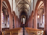 Nave of the Gothic Church of ...