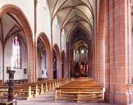 Nave of the Gothic Liebfrauen...