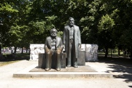 Marx-Engels-Denkmal monument,...