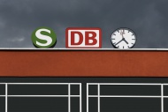 Logos of the S-Bahn commuter ...