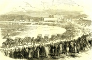 Abassieh, Egypt, Troops, 1866