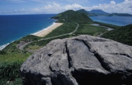 St. Kitts, view to south, Fri...