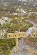 Sign, \"\"Kein Weg\&#...