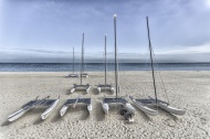 Catamarans on the beach, Hrn...