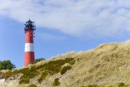 Lighthouse, H�rnum, Sylt, Nor...