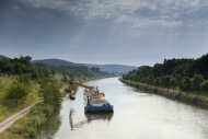 Dredger on the Main-Danube Ca...
