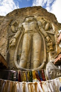 Chamba statue, Mulbekh Monast...