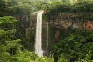 Chamarel waterfall, Chamarel,...