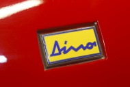 Fiat Dino logo on a car