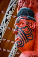 Maori carving, Maori village,...