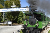 Chiemsee-Bahn tourist train, ...