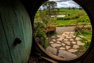Looking out of a Hobbit-hole ...