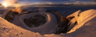 Crater of Cotopaxi Volcano at...